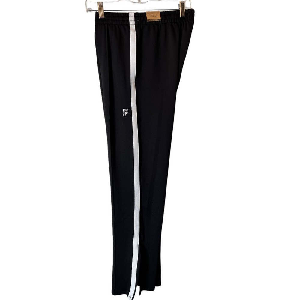 Women’s Victoria’s Secret PINK Active Track Pants M Black Elasticized Waist